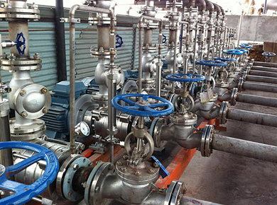 EDUR multiphase pumps are in operation